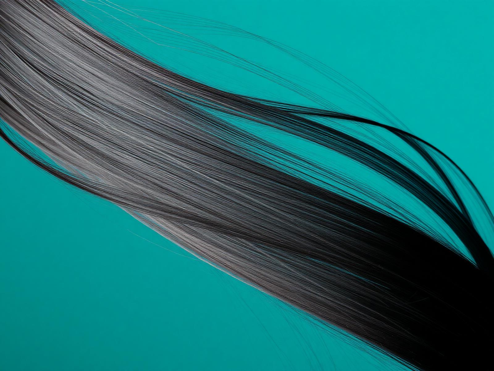 Healthy flowing hair